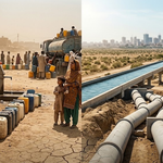 کے فور پراجیکٹ اور کراچی میں پانی کا سنگین بحران: حل ناگزیر